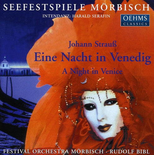 the album cover for J. STRAUSS - Eine Nacht in Venedig: Night in Venice