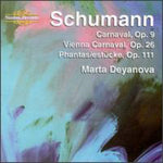 the album cover for Marta Deyanova - Carnaval Op.9 / Vienna Op.26.