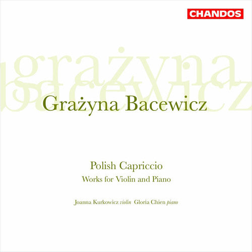 the album cover for Joanna Kurkowicz - Sonatas / Partita / Capriccios