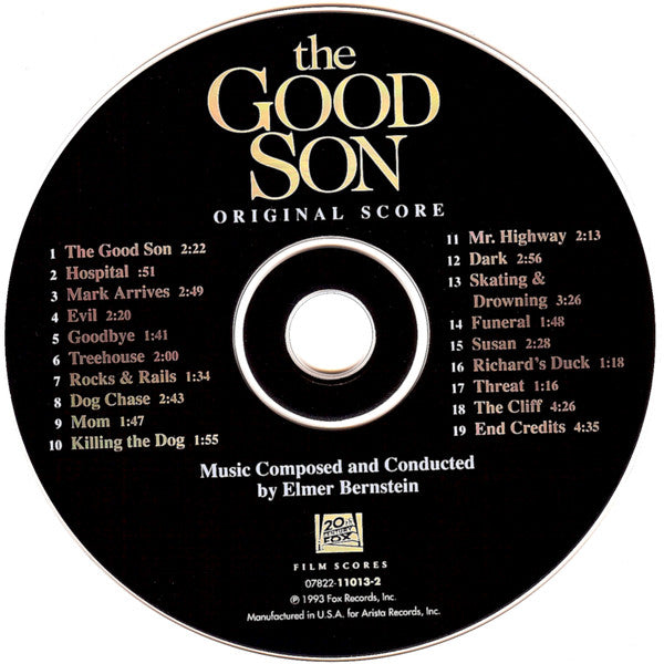 Elmer Bernstein : The Good Son (Original Score) (CD, Album)