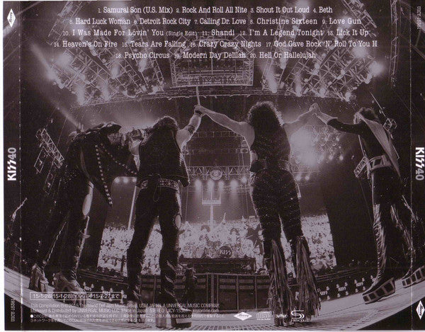 Kiss : Kiss 40 (CD, Comp, SHM)