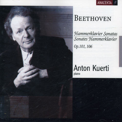 the album cover for L.V. Beethoven - Hammerklavier Sonatas 2