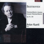 the album cover for L.V. Beethoven - Hammerklavier Sonatas 2