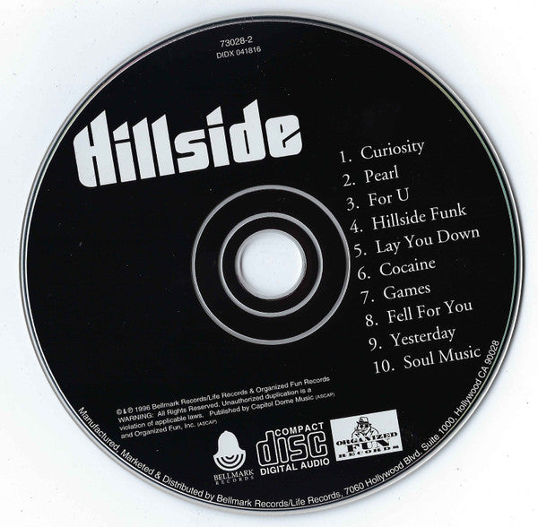 Hillside : Hillside (CD, Album)