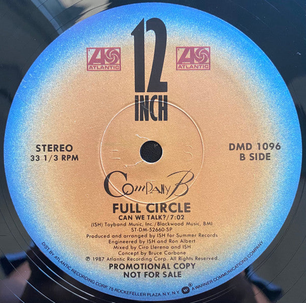 Company B : Full Circle (12", Promo)