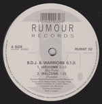 B.D.J. & Warriors 6.1.0. : Welcome (12")