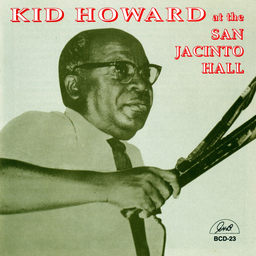 the album cover for Kid Howard - Kid Howard at San Jacinto Hall