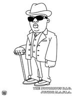 Mark 563- Hip Hop Coloring Book: East Coast Edition (Coloring Book)