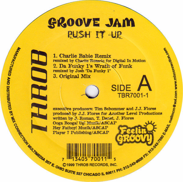 Groove Jam : Push It Up (12")