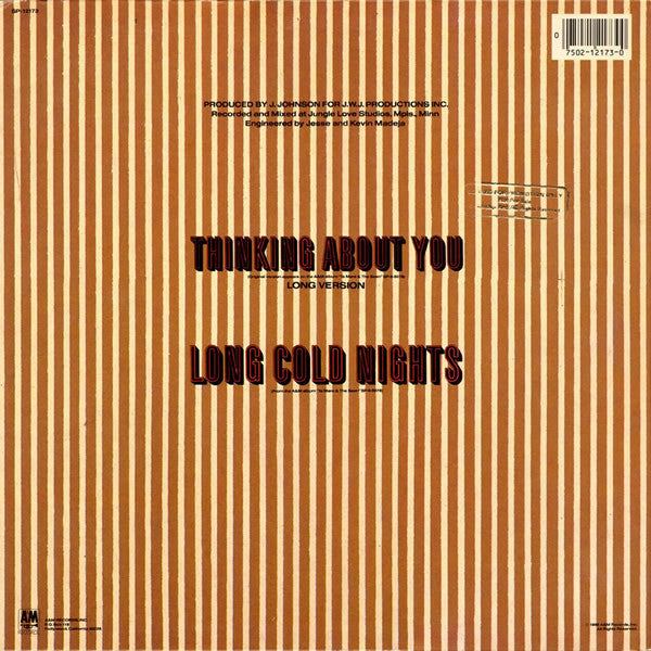 Ta Mara & The Seen : Thinking About You (Long Version) (12", Single, Ele)