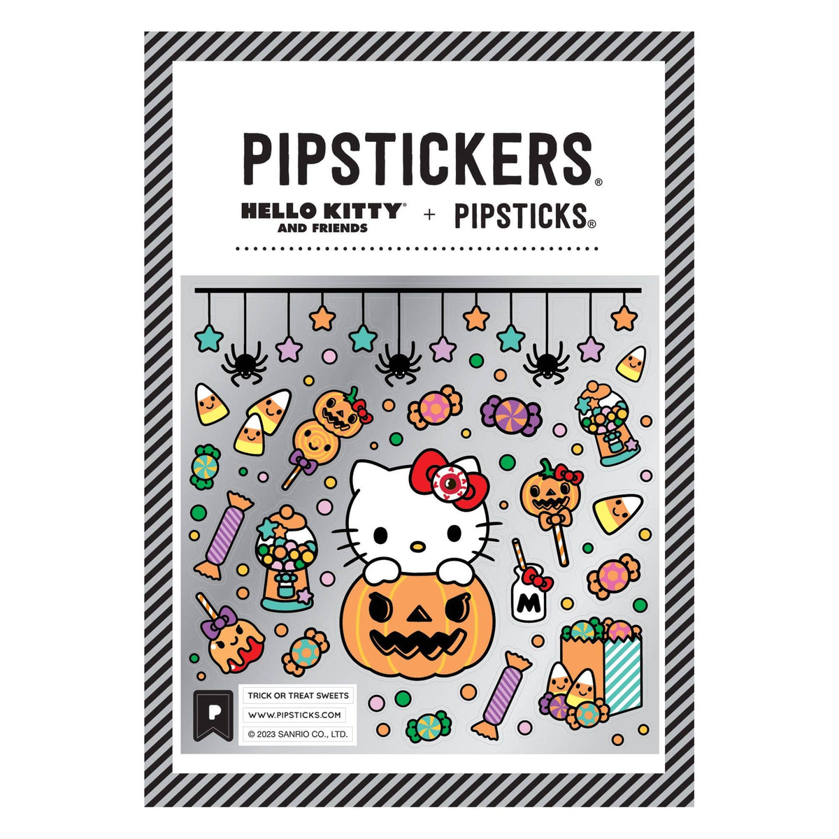 Hello Kitty Trick Or Treat Sweets Sticker Set