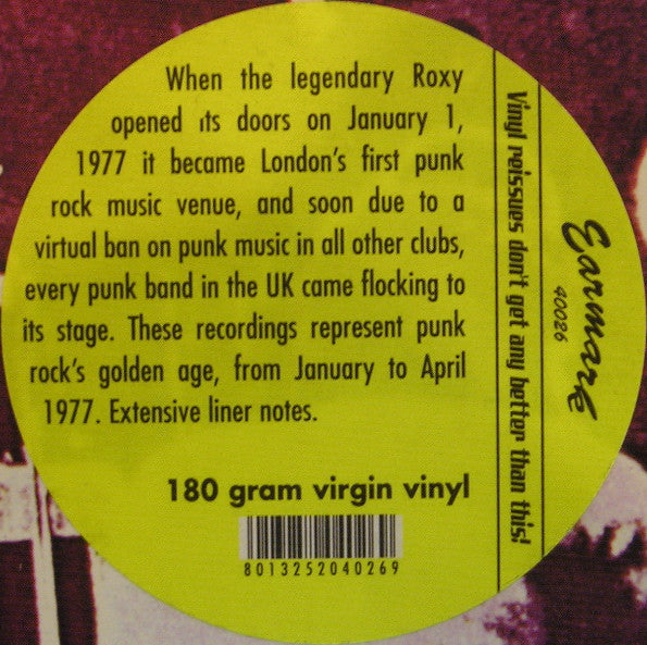 Various : The Roxy London WC2 (Jan - Apr 77) (LP, Album, RE, 180)
