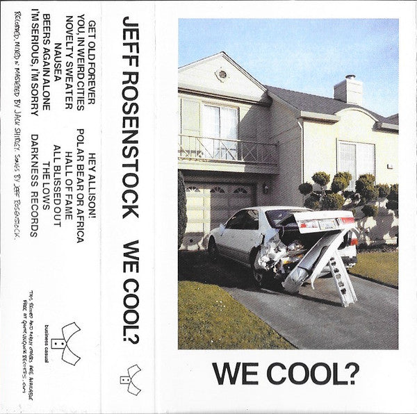 Jeff Rosenstock : We Cool? (Cass, Album, Cle)