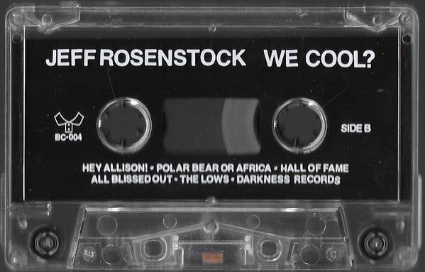 Jeff Rosenstock : We Cool? (Cass, Album, Cle)