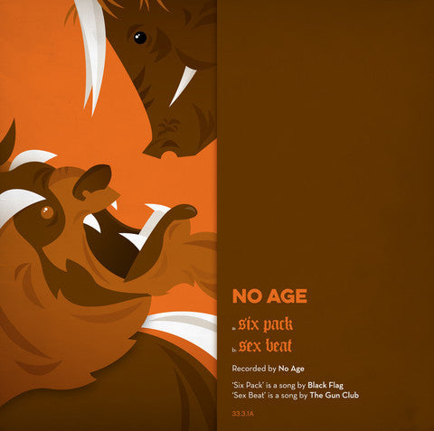 Various : Thirty Three And A Third And A Third - 333: The Half Mark Of The Beast (7", Single, Ltd, Bro + 7", Single, Ltd, Whi + 7", )