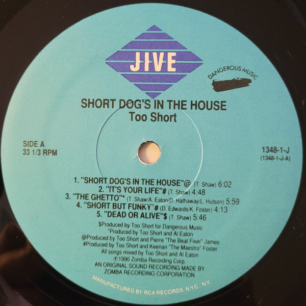 Too $hort* : Short Dog's In The House (LP, Album)