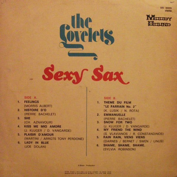 The Lovelets : Sexy Sax (LP, Comp)