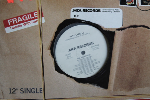 Patti LaBelle : All Right Now (12", Single, Promo)