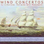 the album cover for Cimarosa/Molique - Wind Concertos / Various