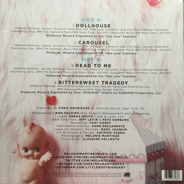Melanie Martinez (2) : Dollhouse (12", EP, RSD, Ltd, Num, Bab)