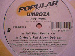Umboza : Cry India (12")