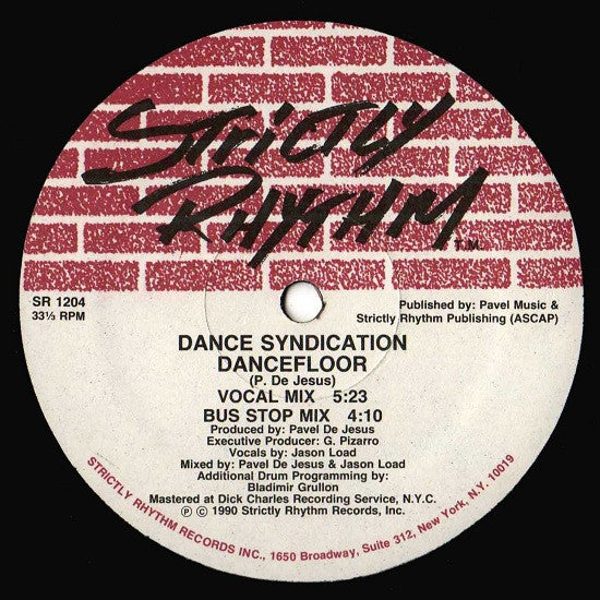 Dance Syndication : Dancefloor / Space (12")