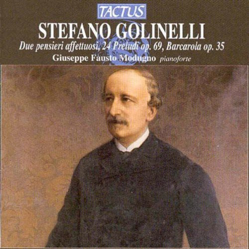 the album cover for S. Golinelli - Piano Works