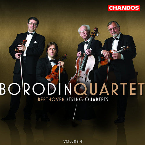 the album cover for Borodin String Quartet - String Quartets 4