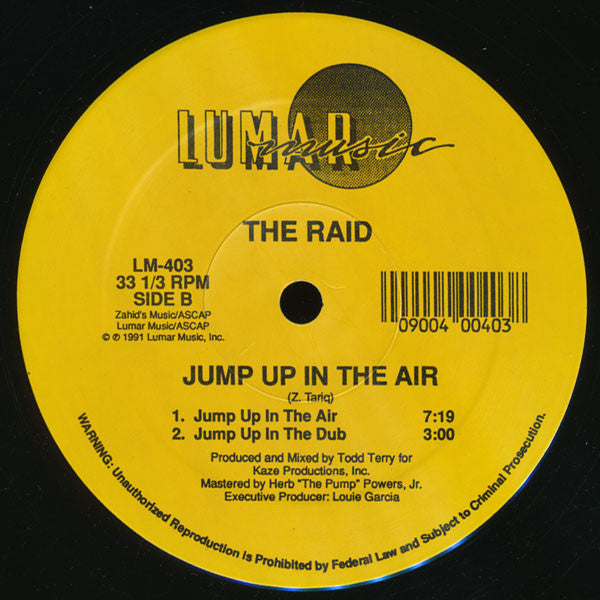 The Raid : The Party / Jump Up In The Air (12")