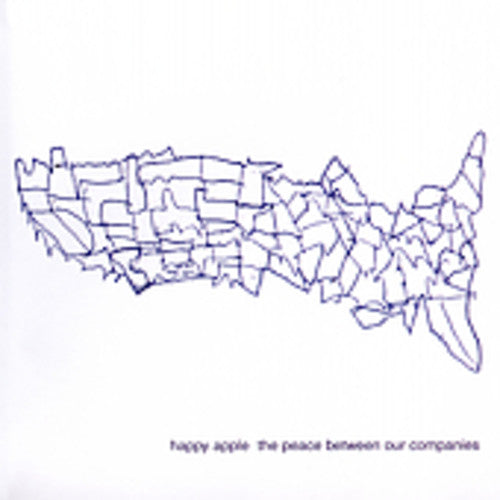 the album cover for Happy Apple - The Peace Between Our Companies