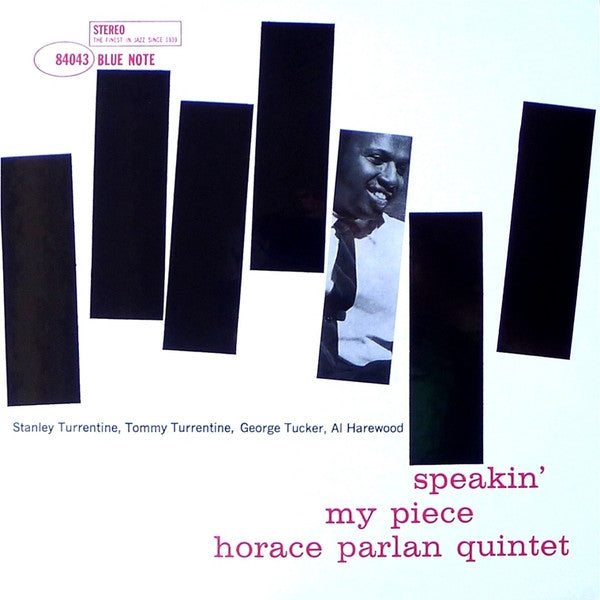 Horace Parlan Quintet : Speakin' My Piece (LP, Album, Ltd, RE, RM, 180)