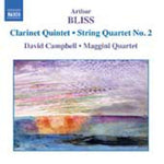 the album cover for David Campbell - Clarinet Quintet / String Quartet 2