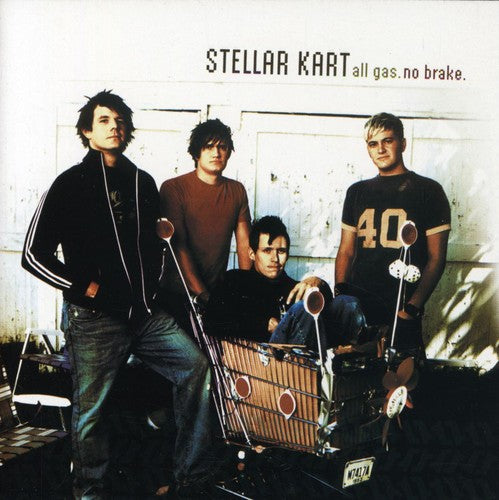 the album cover for Stellar Kart - All Gas. No Brake
