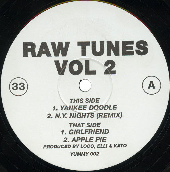 Raw Tunes : Vol 2 (12")