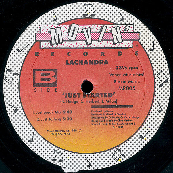LaChandra : Just Started (12")