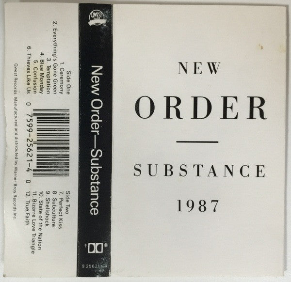 New Order : Substance (Cass, Comp, No )
