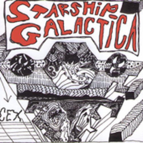 the album cover for Cex - Starship Galactica