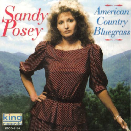 the album cover for Sandy Posey - American Country Bluegrass