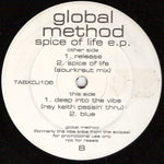Global Method : Spice Of Life E.P. (12", EP, Promo)