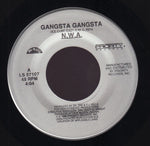 N.W.A* : Gangsta Gangsta / Quiet On Tha Set (7")