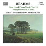 the album cover for Silke-Thora Matthies - Four Hand Piano Music 13