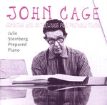 the album cover for Julie Steinberg - Sonatas & Interludes for Prepared Piano