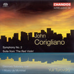 the album cover for Yuli Turovsky - Symphony 2 / Suite from the Red Violin