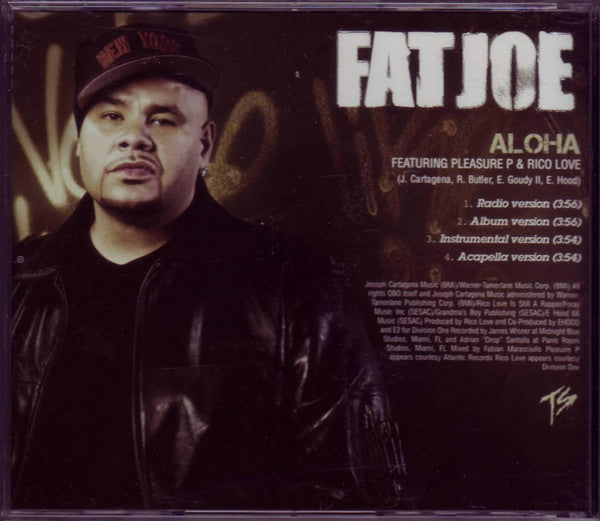 Fat Joe : Aloha (CD, Single, Promo)
