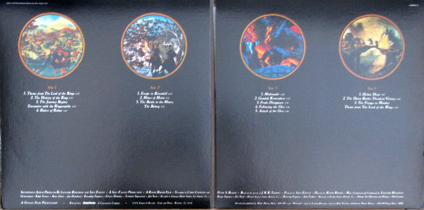Leonard Rosenman : The Lord Of The Rings (The Original Soundtrack Recording) (2xLP, Album, Ltd, Pic)