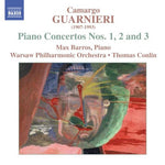 the album cover for C. GUARNIERI - Piano Concertos 1 2 & 3