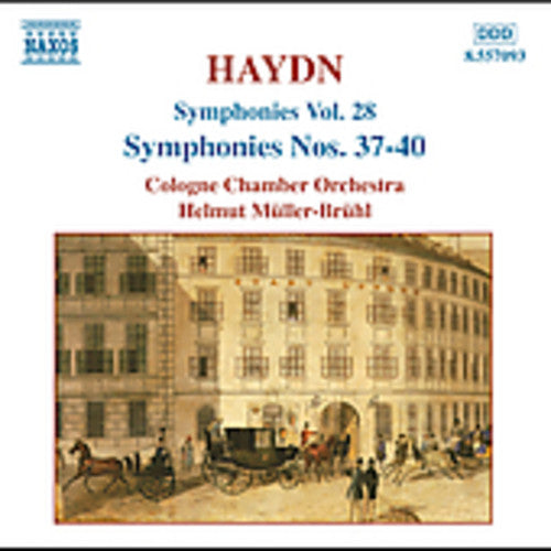 the album cover for Cologne Chamber Orchestra - Symphonies 37-40 28