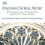 the album cover for English Choral Music - English Choral Music