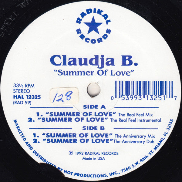 Claudja B.* : Summer Of Love (12")