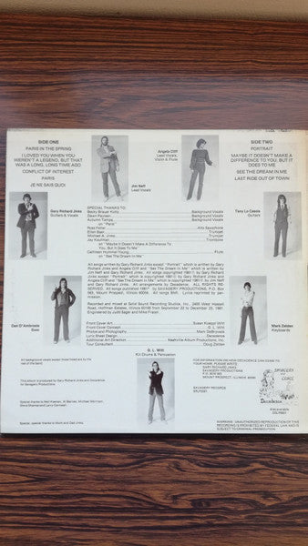 Decadence (5) : Je Ne Sais Quoi (LP, Album)